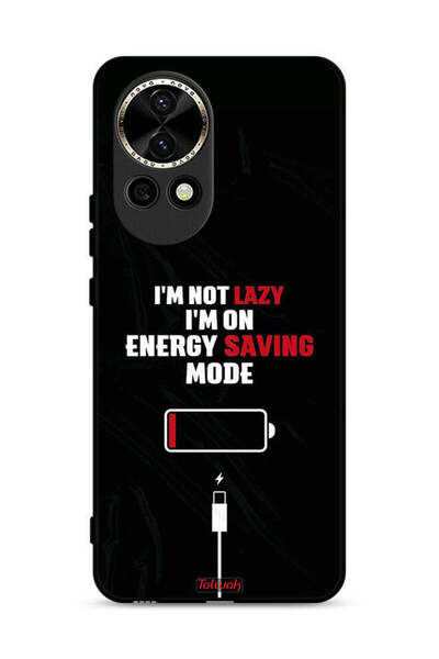 Tolwak غطاء حماية لهاتف هواوي نوفا 13 5G أنا لست كسولاً، أنا في وضع توفير الطاقة