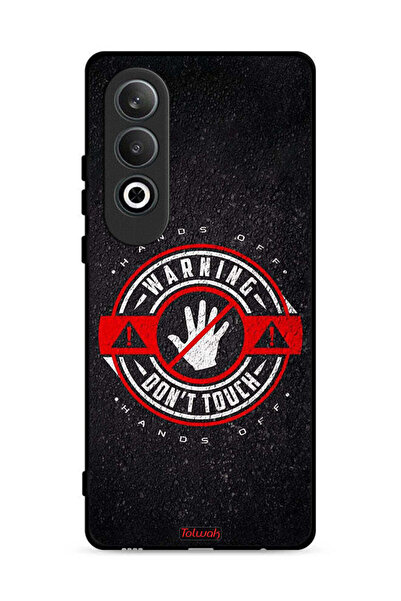 Tolwak OnePlus Nord CE4 5G Protective Case Cover Warning Do Not Touch