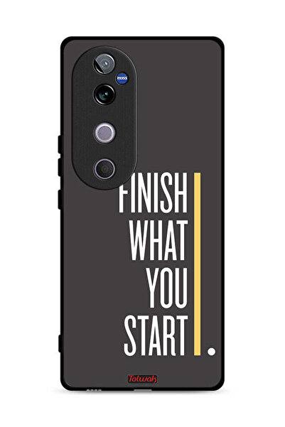 Tolwak Vivo V40 5G Protective Case Cover Finish What You Start