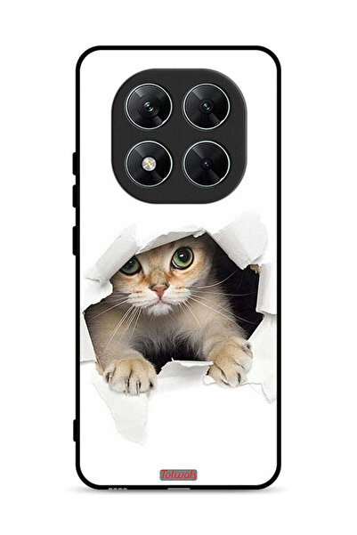 Tolwak غطاء حماية لهاتف Xiaomi Poco X7 5G بتصميم قطة