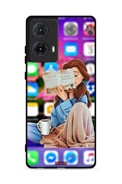 Tolwak غطاء حماية لهاتف موتورولا موتو جي 85 5 جي - قراءة