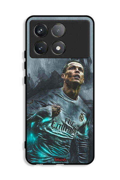 Tolwak غطاء حماية شاومي بوكو X6 برو 5G برسومات كريستيانو رونالدو