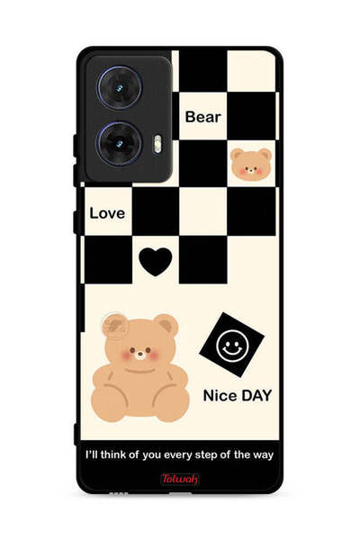 Tolwak غطاء حماية لهاتف موتورولا موتو جي 85 5 جي - سأفكر فيك في كل خطوة على ا...