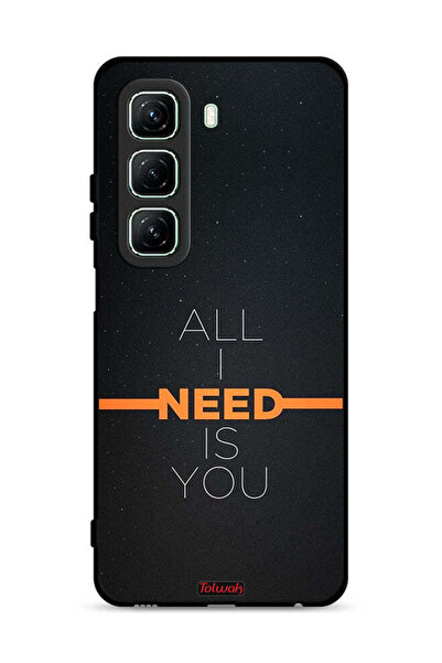 Tolwak غطاء حماية لهاتف Infinix Hot 50 5G كل ما أحتاجه هو أنت