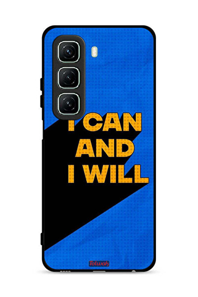 Tolwak غطاء حماية لهاتف Infinix Hot 50 5G، أنا أستطيع وسأفعل