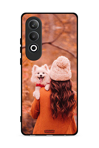 Tolwak غطاء حماية لهاتف Oppo K12 Plus 5G يحمل جروًا