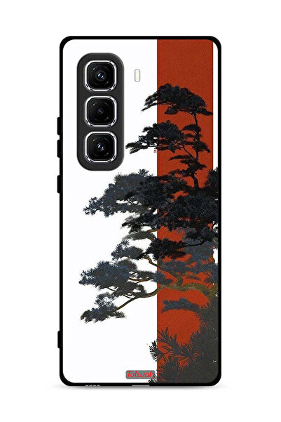 Tolwak غطاء حماية لهاتف Infinix Hot 50 Pro Plus 4G بتصميم شجرة