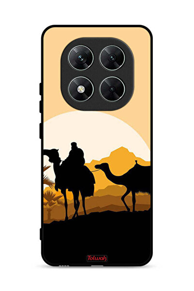 Tolwak غطاء حماية لهاتف شاومي ريدمي نوت 14 برو 5G برسومات جمال في الصحراء