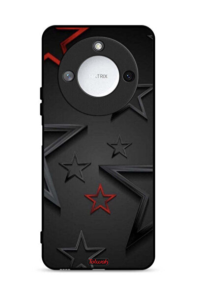 Tolwak غطاء حماية لهاتف Honor X60 5G بنقشة نجوم