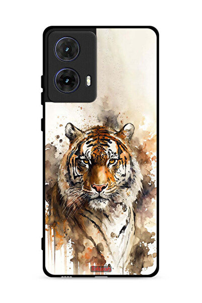 Tolwak غطاء حماية لهاتف موتورولا موتو جي 85 5G بنقشة الفهد التجريدي