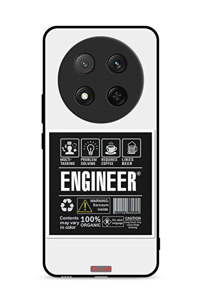 Tolwak غطاء حماية لهاتف Honor X9c 5G - ملصق مهندس