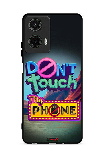 Tolwak غطاء حماية لهاتف موتورولا موتو جي 35 5G - لا تلمس هاتفي