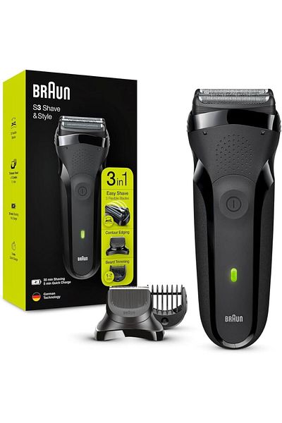 Braun -300bt-s3-shave-style