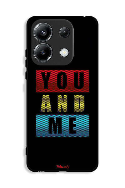 Tolwak غطاء حماية لهاتف Xiaomi Poco M6 Pro 4G - أنت وأنا