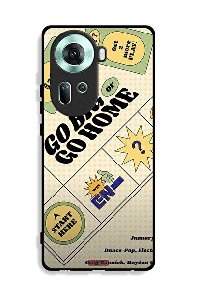 Tolwak Oppo Reno11 5G Protective Case Cover Go Big Or Go Home