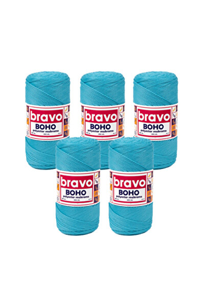 Bravo Sfoară de macrame din poliester BOHO, 4mm, pachet de 5 – Durabilă și re...