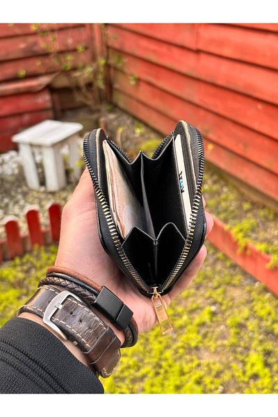 SHIKIRTI Mini Size Two Compartment Zipper Closure Wallet