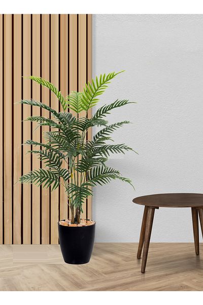 DRAMA HOME 140cm Artificial Palm Tree - A luxurious natural touch for a long-lasting, elegant decor
