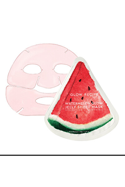 GLOW RECIPE Watermelon Glow Nemlendirici Ve Yatıştırıcı Jel Maske 33 g Elsbeauty