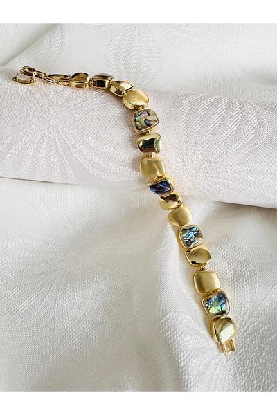 DEVİ fashion Vip Paris Series Interlocking Bracelet 19 cm