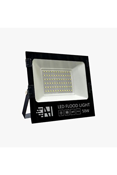 A&H كشاف مربع خارجي 50 واط Ah لون اصفر