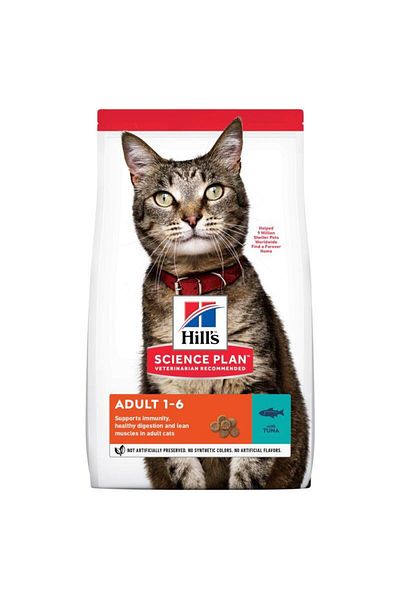 Hill's Hills Dry Cat Food for Adult Cats with Tuna 1.5kg