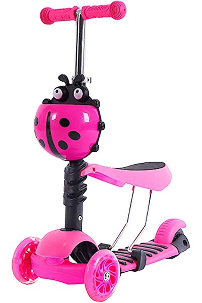 rexa سكوتر ركل بثلاث عجلات قابل للتعديل للأطفال - رحلة آمنة وممتعة في الهواء ...