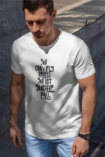feinas Ανδρικό Tshirt - Δεν μπορείτε να πετάτε