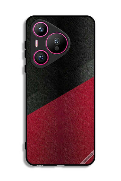 Covernex غطاء حماية جلدي بنمط لهاتف هواوي بيورا 70