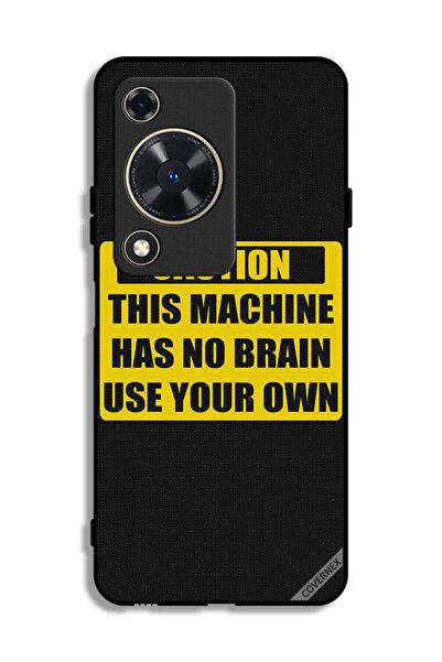 Covernex غطاء حماية لهاتف هواوي إنجوي 70 تحذير: هذا الجهاز لا يحتوي على دماغ ...