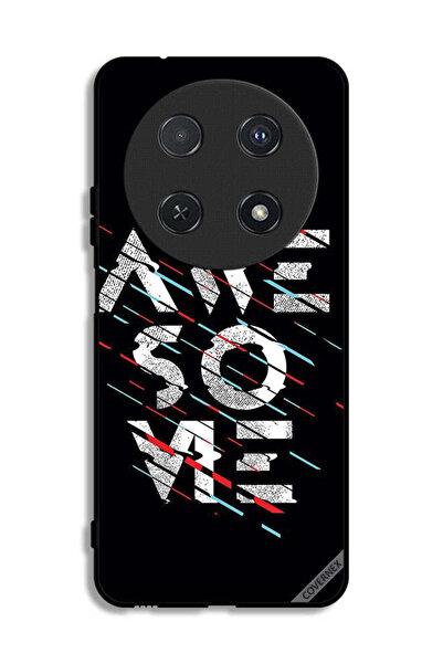 Covernex غطاء حماية لهاتف هواوي نوفا 12i بكلمة "رائع" بخط اليد