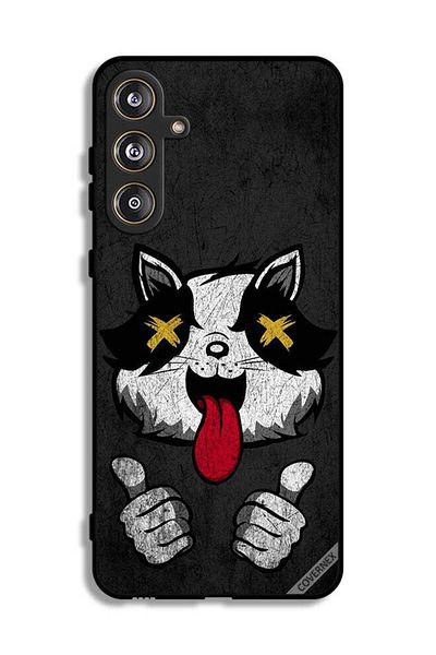 Covernex Samsung Galaxy M55 5G Protective Case Cover Marshmallow Cat