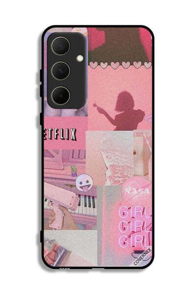 Covernex غطاء حماية لهاتف سامسونج جالاكسي A35 5G برسومات فنية للبنات