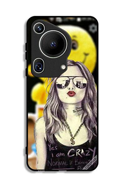 Covernex غطاء حماية فائق لهاتف هواوي بيورا 70 - نعم، أنا مجنون، العادي ممل