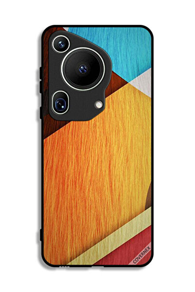 Covernex غطاء حماية لهاتف هواوي بيورا 70 ألترا بتصميم خشبي