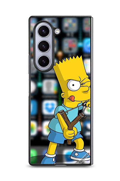 Covernex غطاء حماية لهاتف سامسونج جالاكسي زد فولد 6 برسومات كرتونية غاضبة