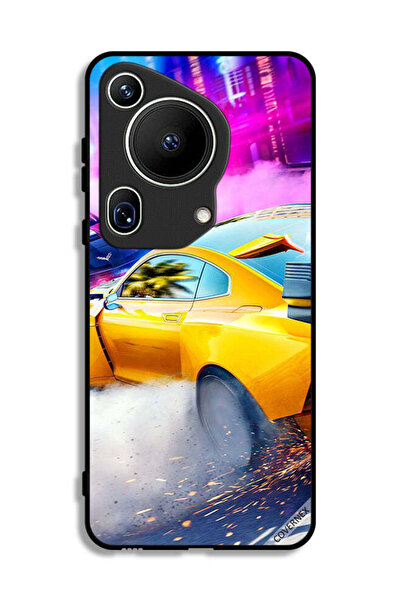 Covernex غطاء حماية فائق لهاتف هواوي بيورا 70 بتصميم سيارة سباق