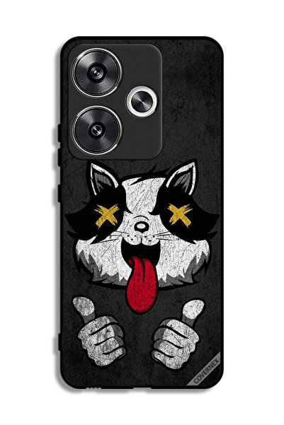 Covernex غطاء حماية شاومي بوكو F6 5G بتصميم قطة مارشميلو