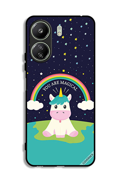 Covernex غطاء حماية لهاتف شاومي ريدمي 13 سي بتصميم وحيد القرن السحري