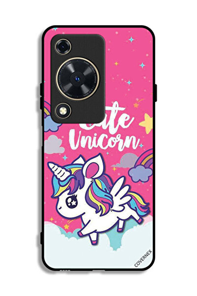 Covernex غطاء حماية لهاتف هواوي إنجوي 70 بتصميم وحيد القرن اللطيف