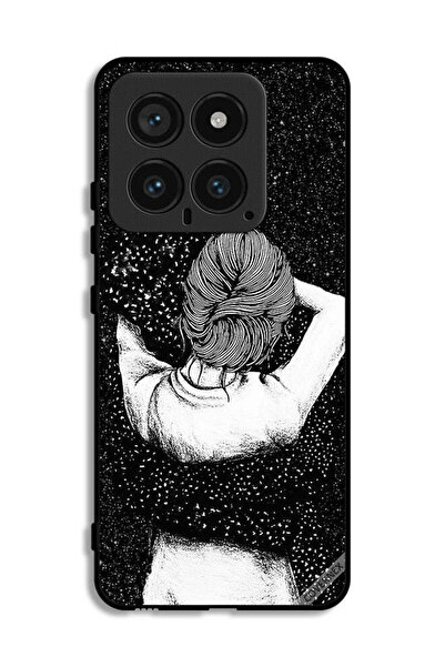 Covernex غطاء حماية لهاتف شاومي 14 بتصميم خيال فتاة خربشة ليلية