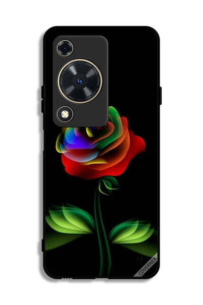 Covernex غطاء حماية لهاتف هواوي إنجوي 70 بلون قوس قزح وردي