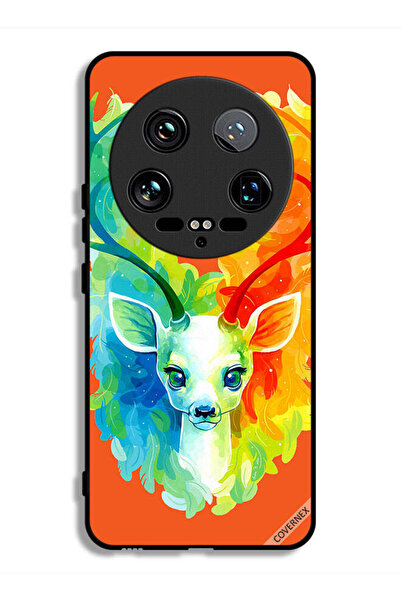 Covernex غطاء حماية فائق لهاتف شاومي 14 بتصميم غزال ملون
