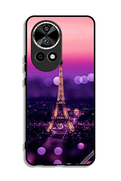 Covernex غطاء حماية لهاتف هواوي نوفا 12 برو 5G بتصميم برج إيفل