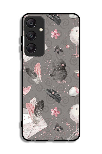 Covernex غطاء حماية لهاتف سامسونج جالاكسي A25 5G بنقشة ريش وفراخ