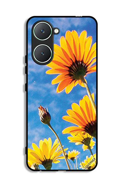 Covernex غطاء حماية لهاتف Vivo Y03 4G بنقشة عباد الشمس