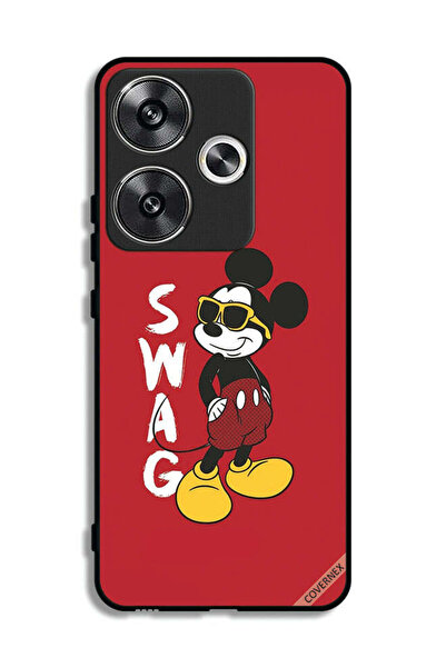 Covernex غطاء حماية لهاتف Xiaomi Poco F6 5G بتصميم ميكي ماوس من Swag