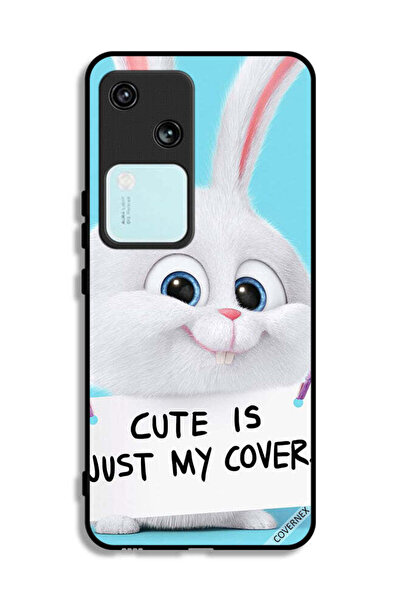 Covernex غطاء حماية لهاتف Vivo V30 5G، أرنب لطيف، هذا هو غلافي فقط