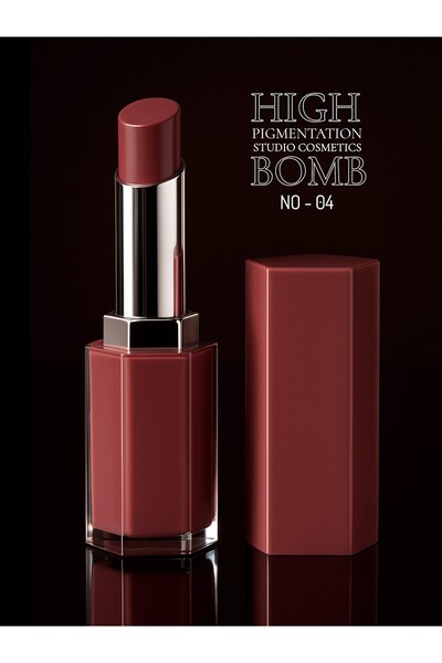 PRO 10 PRO ON أحمر شفاه هاي بومب ستيك ذو ملمس كريمي وصبغة عالية