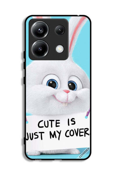 Covernex غطاء حماية لهاتف شاومي ريدمي نوت 13 برو 5G، أرنب لطيف هو مجرد غطاء خ...